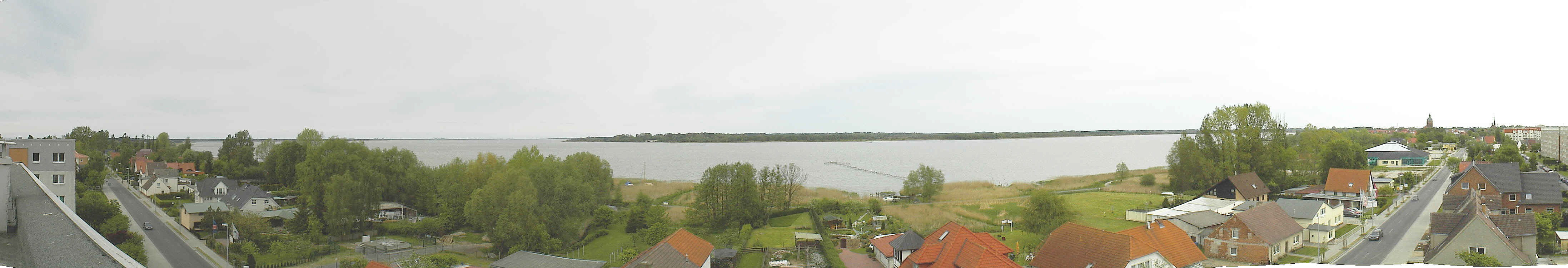 Blick über den Bodden in Ribnitz